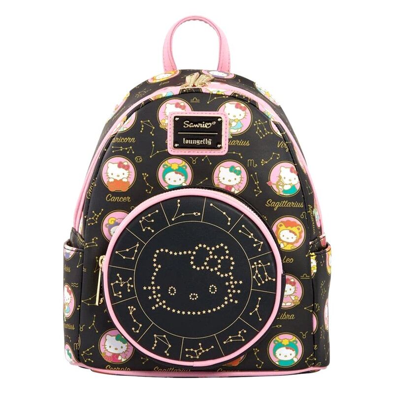 Loungefly! Leather Sanrio Hello Kitty Zodiac Sign Mini Backpack