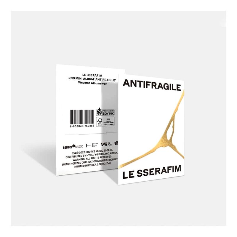 2nd Mini Album - Antifragile (Smart Album) | Le Sserafim