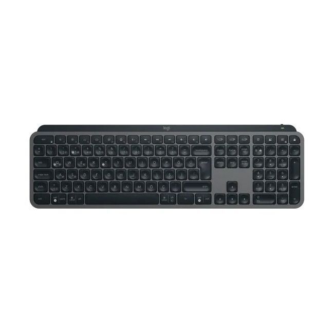 Logitech MX Keys S Wireless Keyboard - Graphite (English/Arabic)