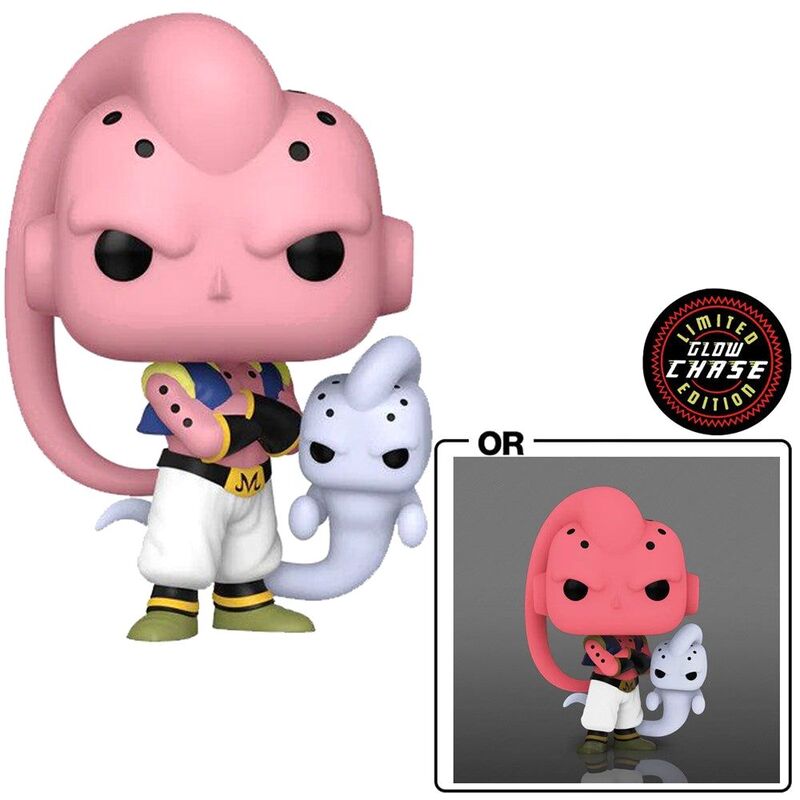 Funko Pop! Animation Dragon Ball Z - Buu With Ghost 3.75-Inch Vinyl Figure (Glow In The Dark) (*With Chase)