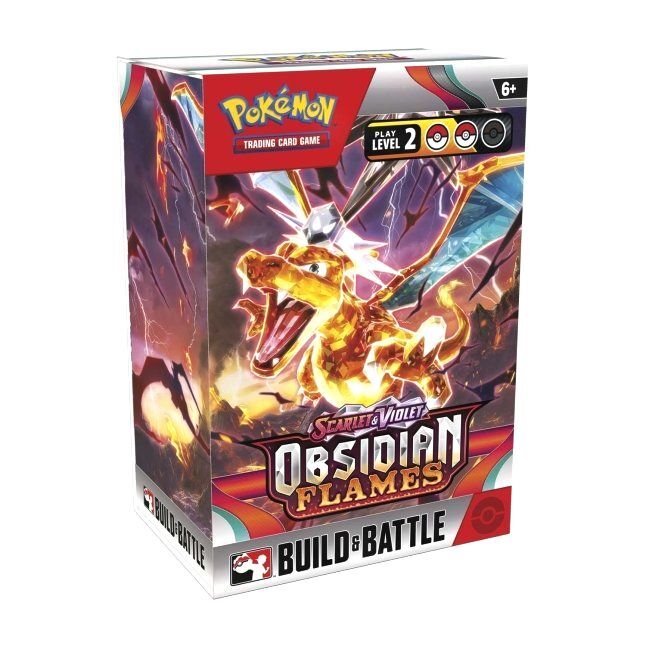 Pokémon TCG Scarlet & Violet 3 Obsidian Flames Build & Battle Box (SV03)