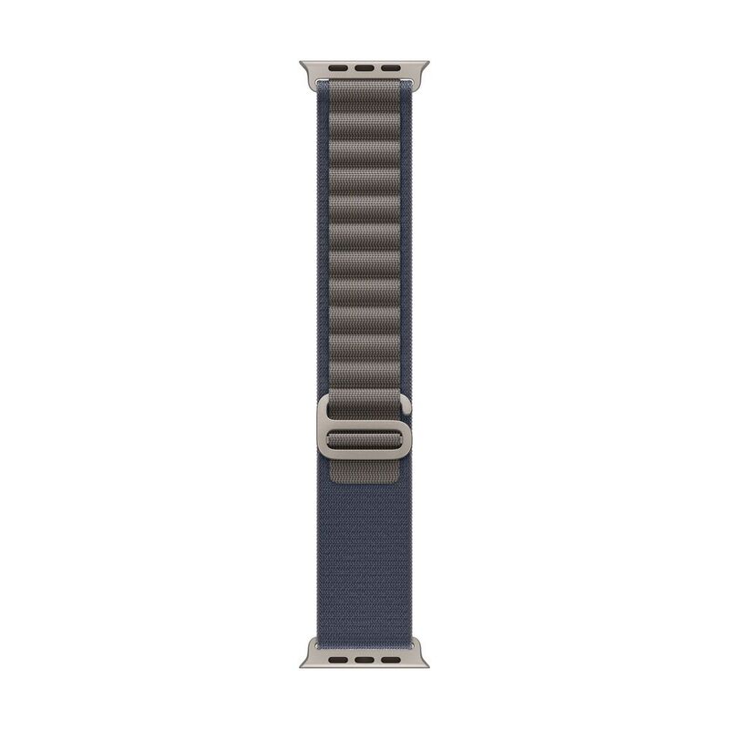 Apple Watch 49mm Blue Alpine Loop - Medium