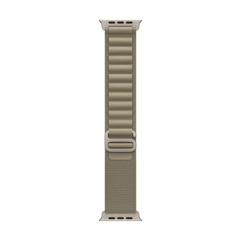 Apple Watch 49mm Olive Alpine Loop - Medium