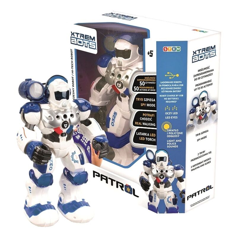 Xtrem Bots Patrol Hi-Tech Robot