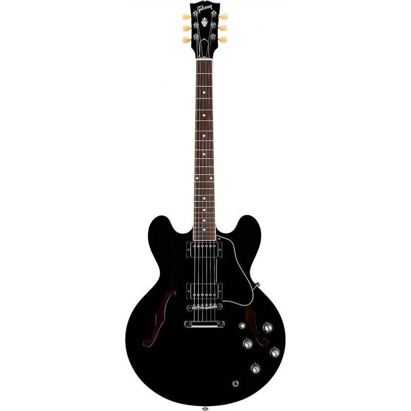 Gibson ES-335 Semi-Hollow Body Electric Guitar - Vintage Ebony