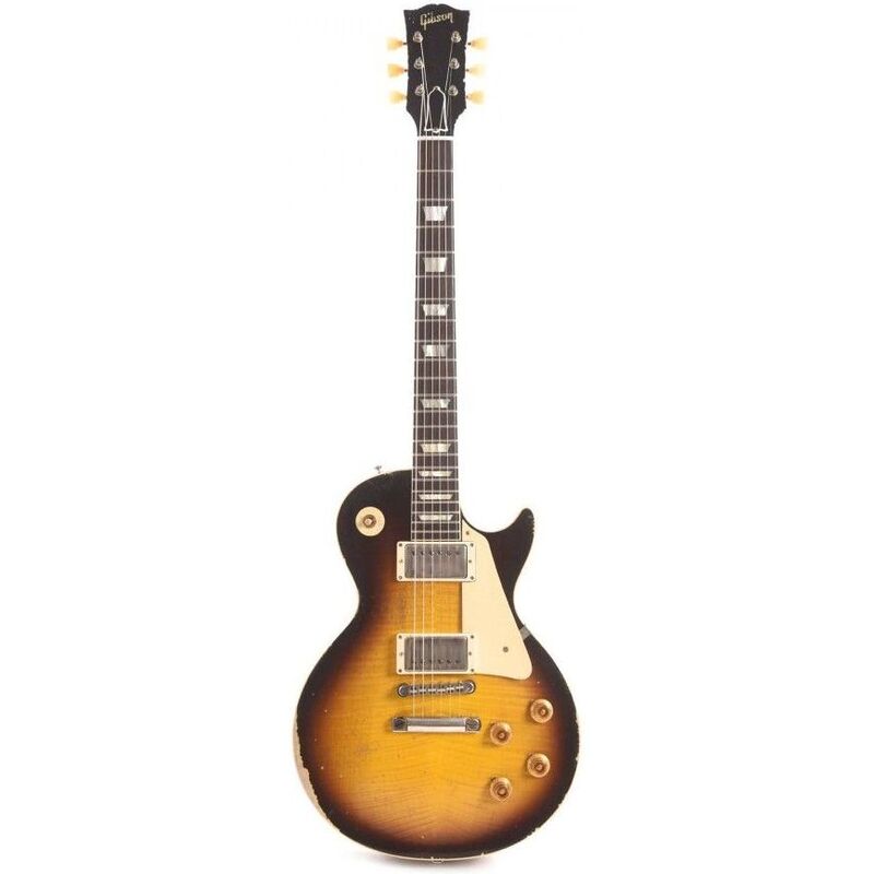 Gibson Les Paul Standard 1959 Reissue Electric Guitar - Murphy Lab Ultra Heavy Aged Kindred Burst