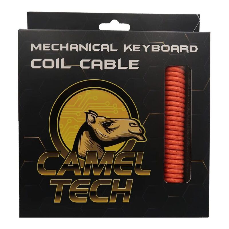 Camel Tech Coiled Cable 1.5m - Orange