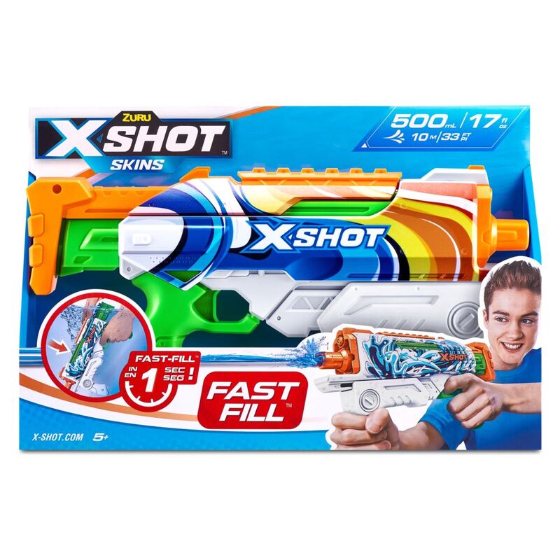 X-Shot Skins Fast-Fill Hyperload Cruiser Camo Water Blaster