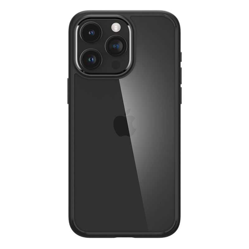 Spigen Crystal Hybrid Matte Case for iPhone 15 Pro Max - Black