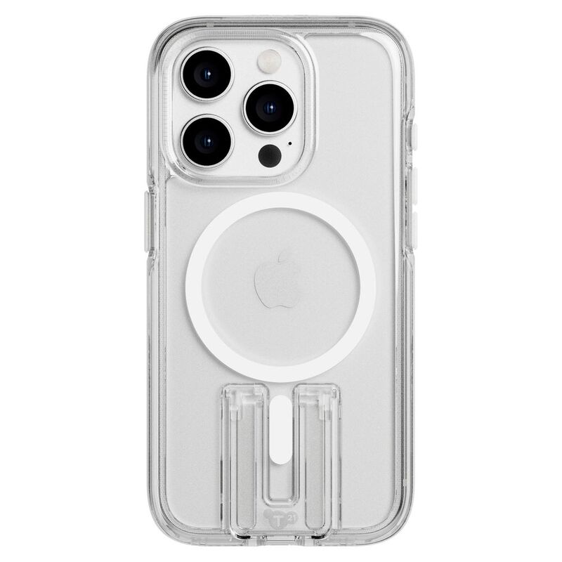Tech21 Evocrystal Kick Case with MagSafe for iPhone 15 Pro - White
