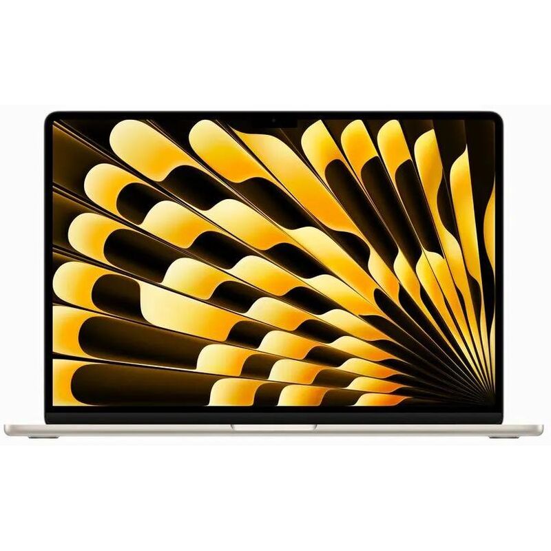 Apple MacBook Air 15-inch Apple M2 chip 8-core CPU/10-core GPU/256GB - Starlight (English/Arabic)