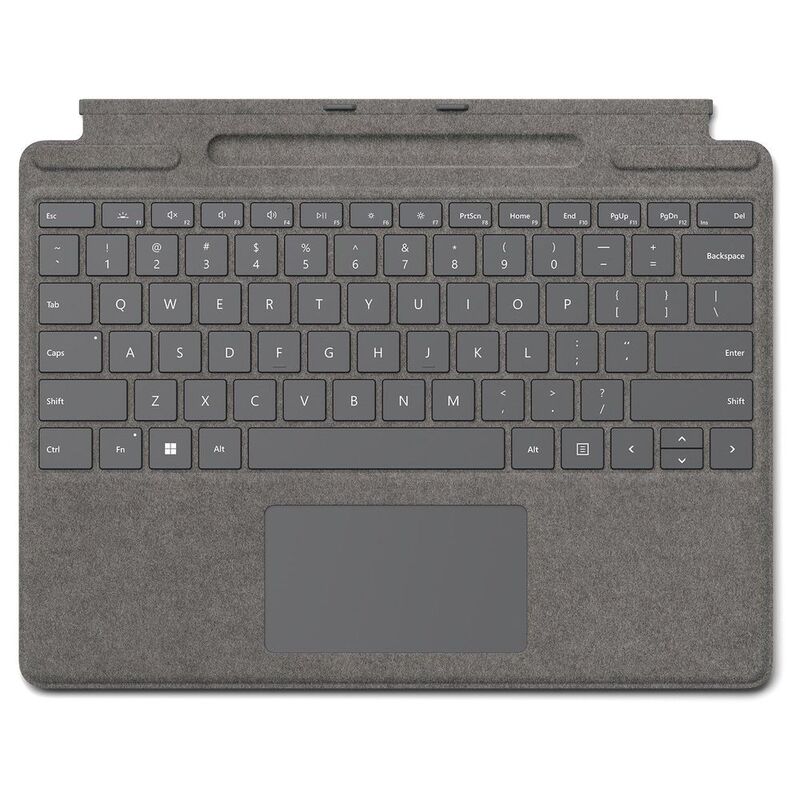 Microsoft Surface Pro Signature Keyboard English/Arabic Keyboard - Platinum
