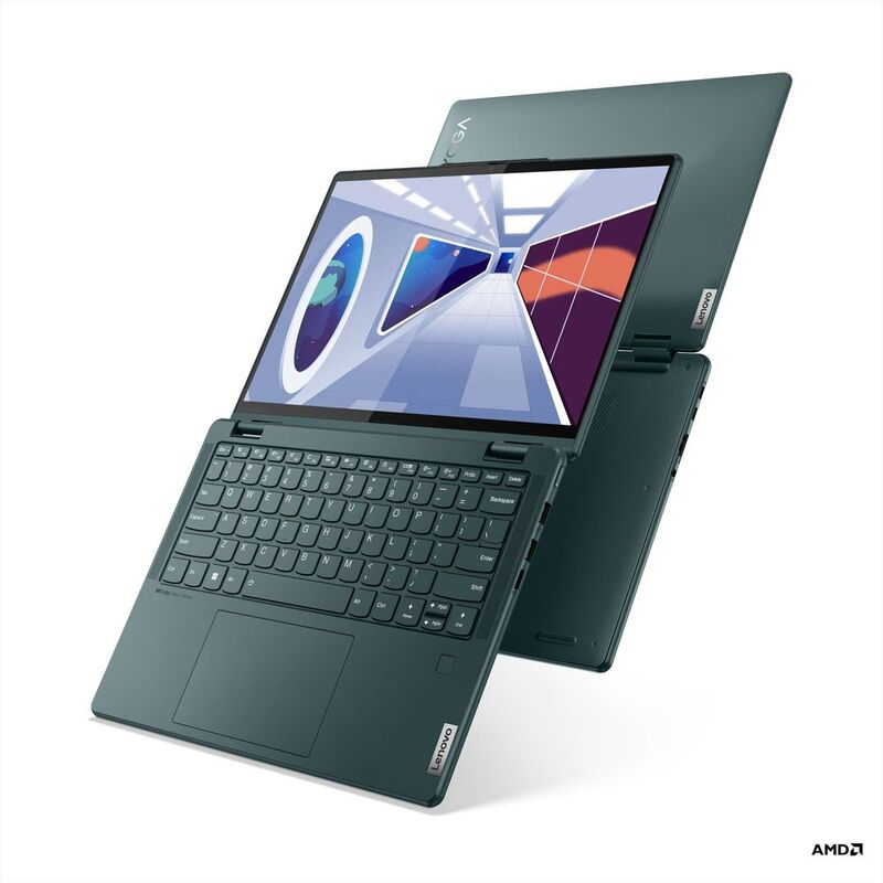Lenovo Yoga 6 Laptop - 83B20045AX - AMD Ryzen 7-7730U/16GB/512GB SSD/AMD Radeon Graphics/13.3-inch WUXGA (1920x1200)/Windows 11 Home - Dark Teal (A...
