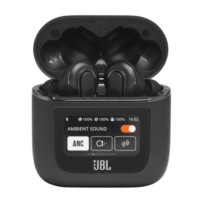 JBL Tour Pro 2 True Wireless Noise Cancellation Earbuds - Black
