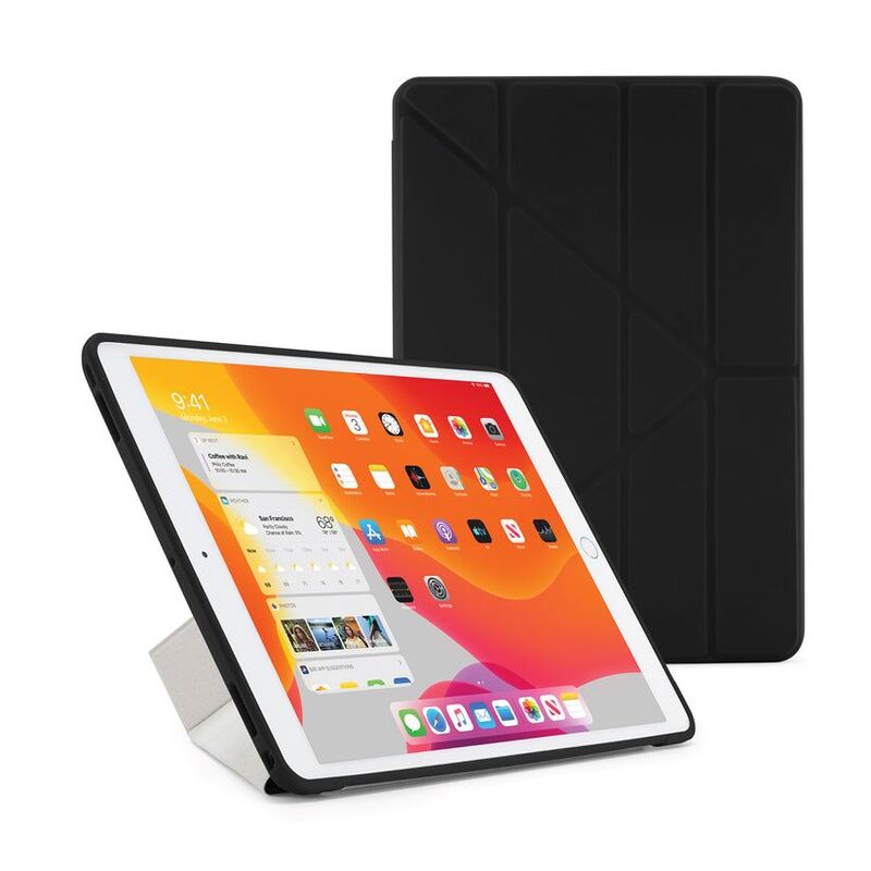 Pipetto iPad 10.2 Origami No1 Original Case Cable - Black