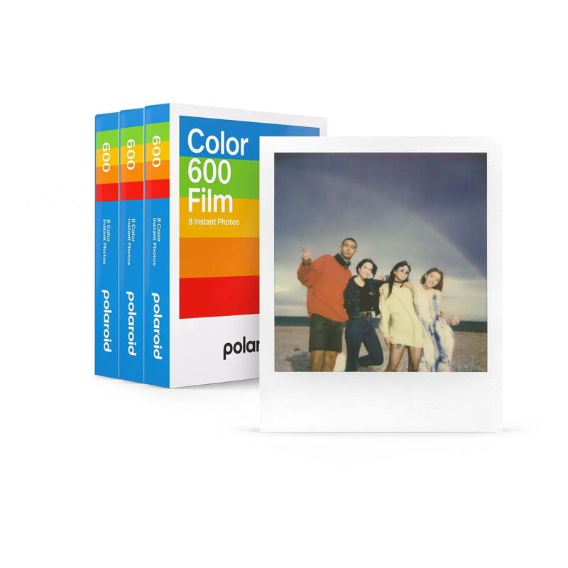 Polaroid Color Film Triple Pack for 600 (Pack of 24)