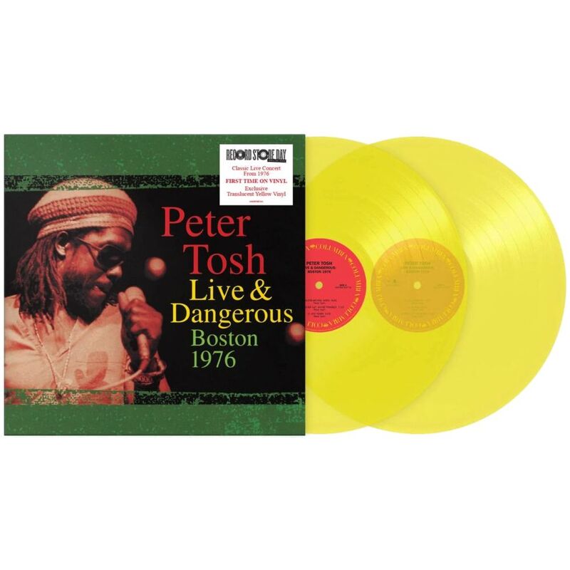 Live & Dangerous Boston 1976 (Rsd 2023) (Yellow Colored Vinyl) (Limited Edition) (2 Discs) | Tosh Peter