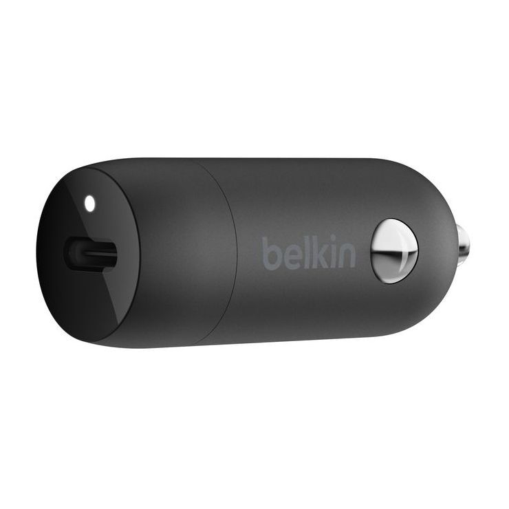 Belkin BoostCharge 30W USB-C Car Charger - Black