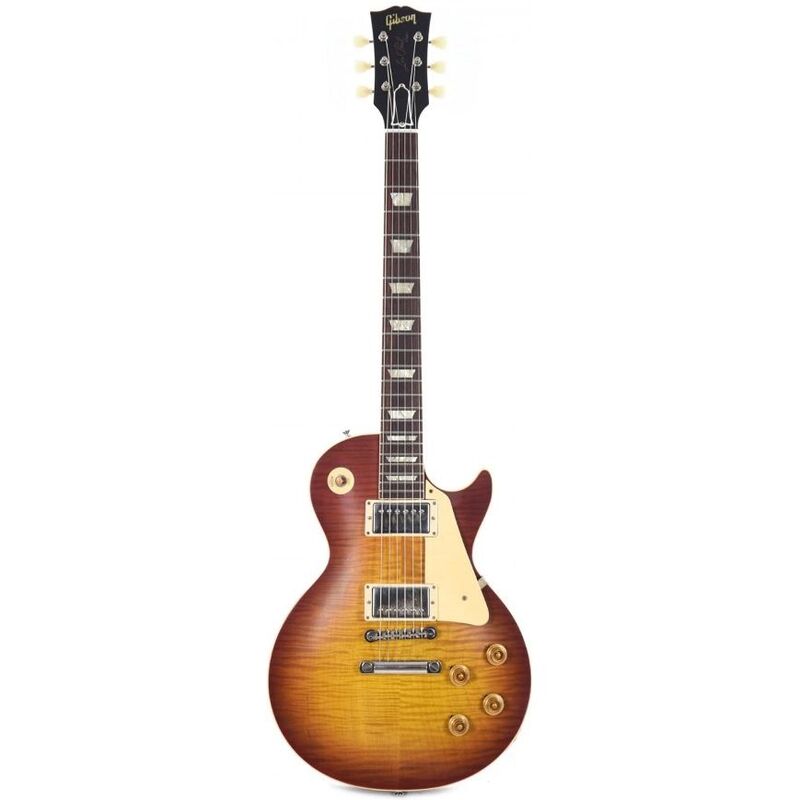 Gibson LPR59VOWCSNH1 Les Paul Standard Custom 1959 Reissue VOS - Washed Cherry Sunburst
