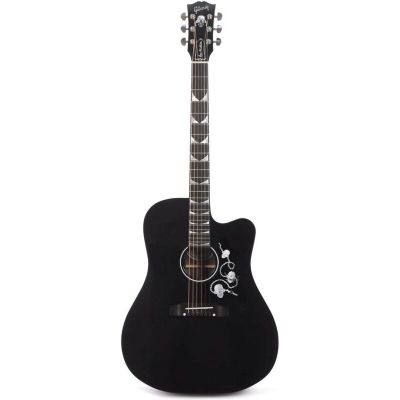 Gibson Acoustic AMSSDMEB Dave Mustaine Songwriter - Ebony