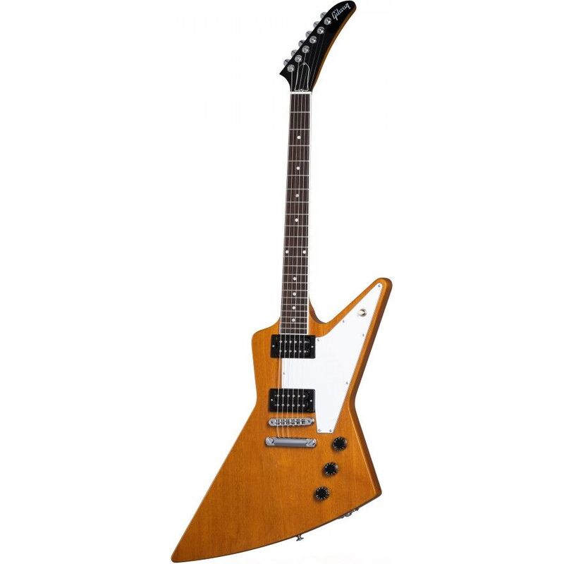 Gibson DSXS00ANCH1 '70s Explorer Electric Guitar - Antique Natural