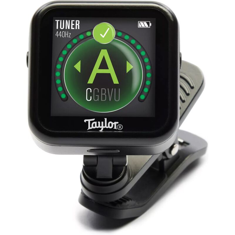 Taylor Beacon Clip-On 5-Way Accessory Tuner / Metronome / Flashlight / Timer - Black