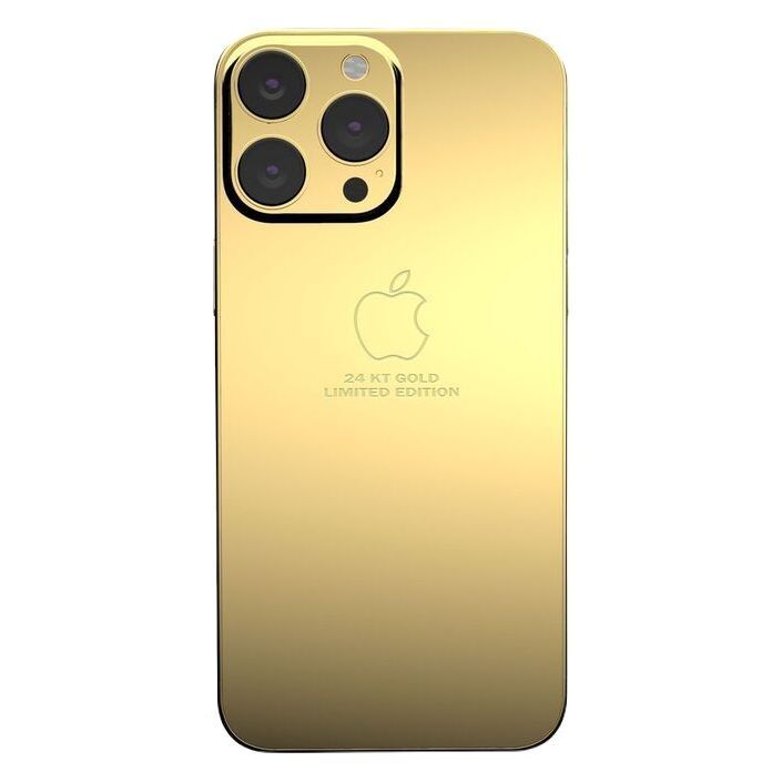 Mansa Design Custom iPhone 15 Pro Max 256GB - Full Gold