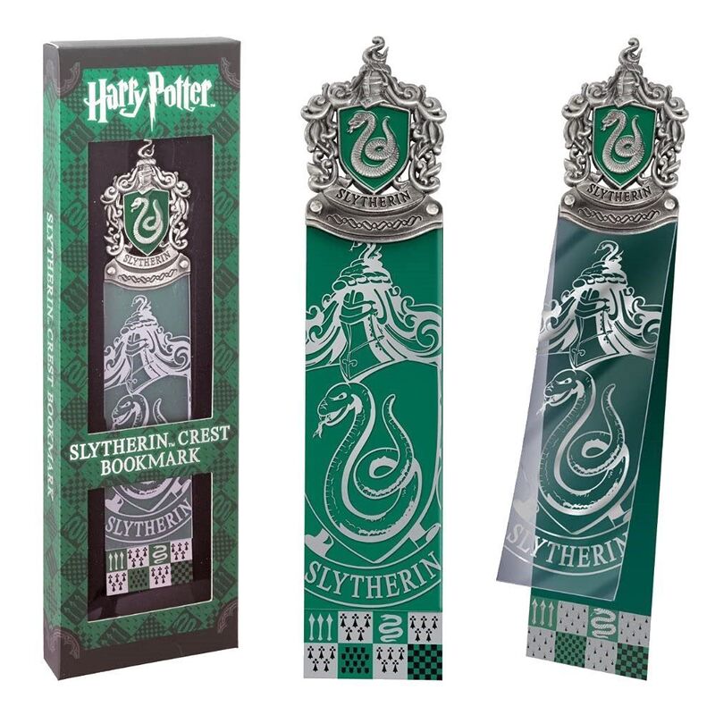 Noble Collection Harry Potter Slytherin Crest Bookmark