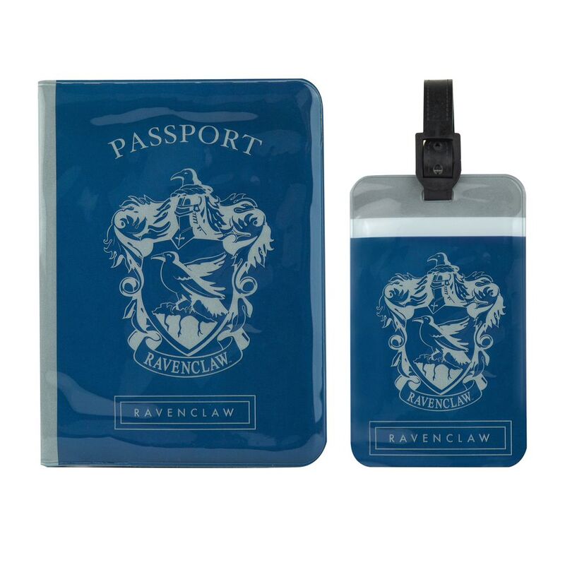 Cinereplicas Harry Potter Tag and Passport Cover Set - Ravenclaw