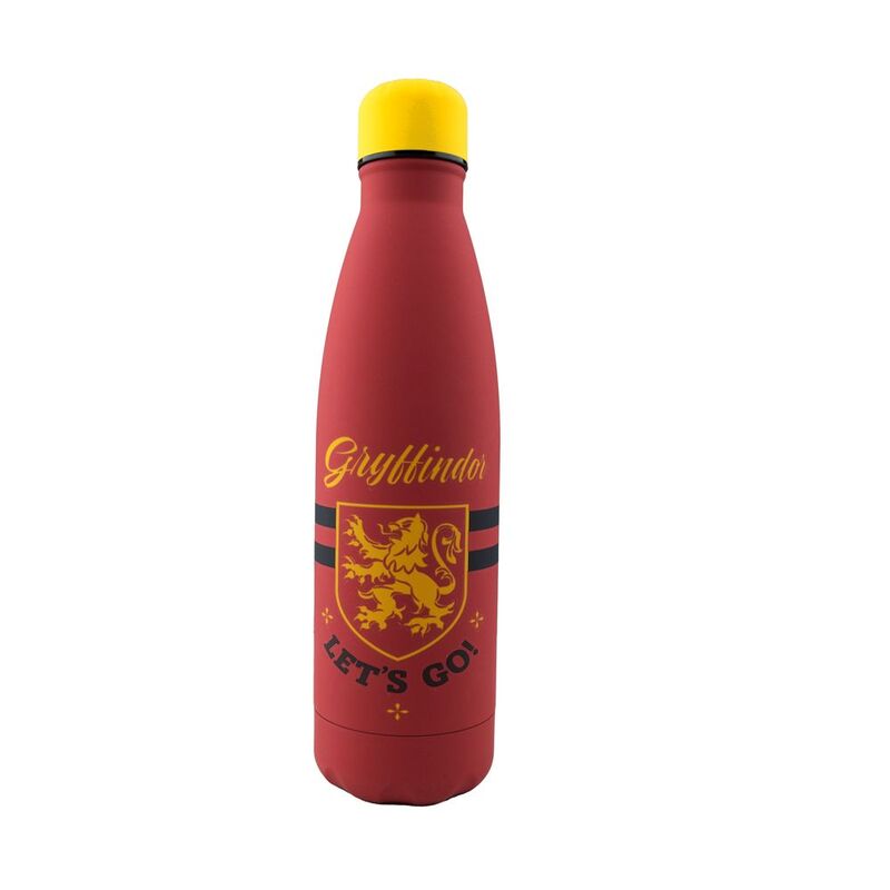 Cinereplicas Harry Potter Water Bottle 500 ml - Gryffindor Let's Go