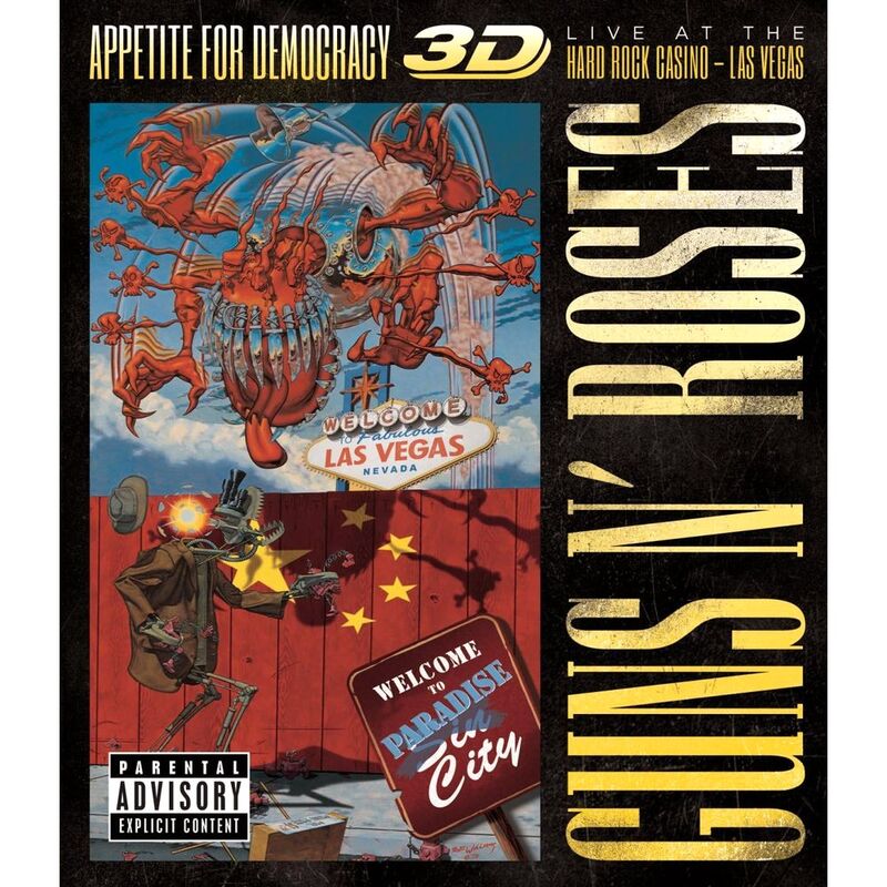 Appetite For Democracy 3D Live At The Hard Rock Casino - Las Vegas (Blu-Ray) | Guns N Roses