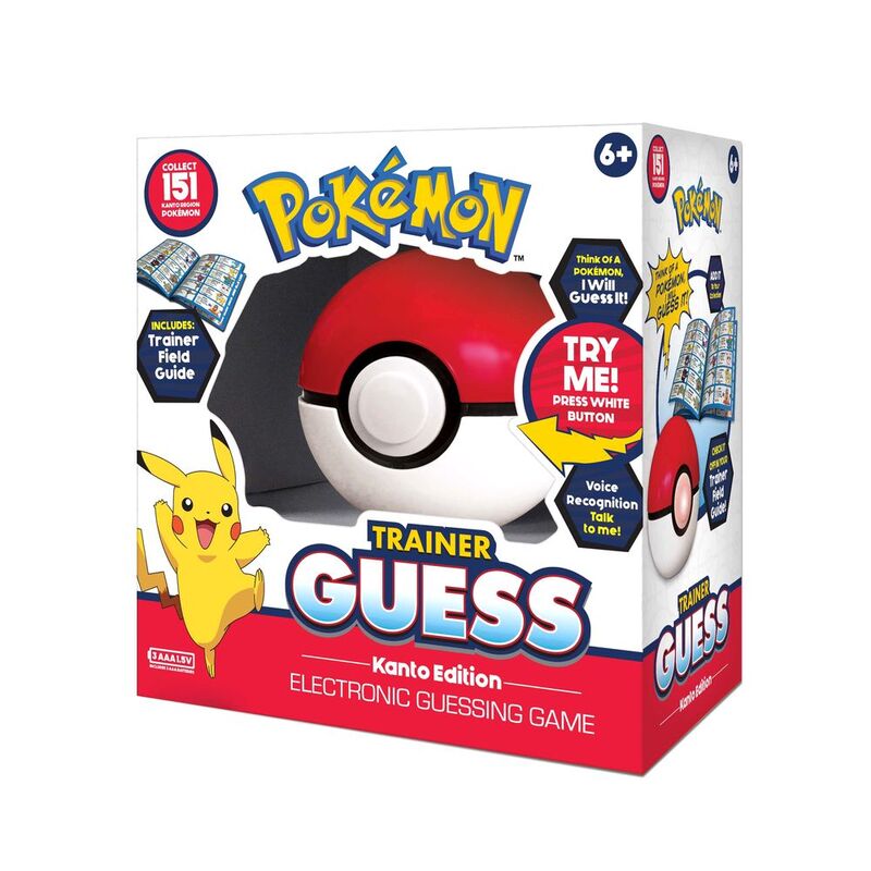 Zanzoon Pokémon Trainer Guess Kanto Edition Electronic Guessing Game