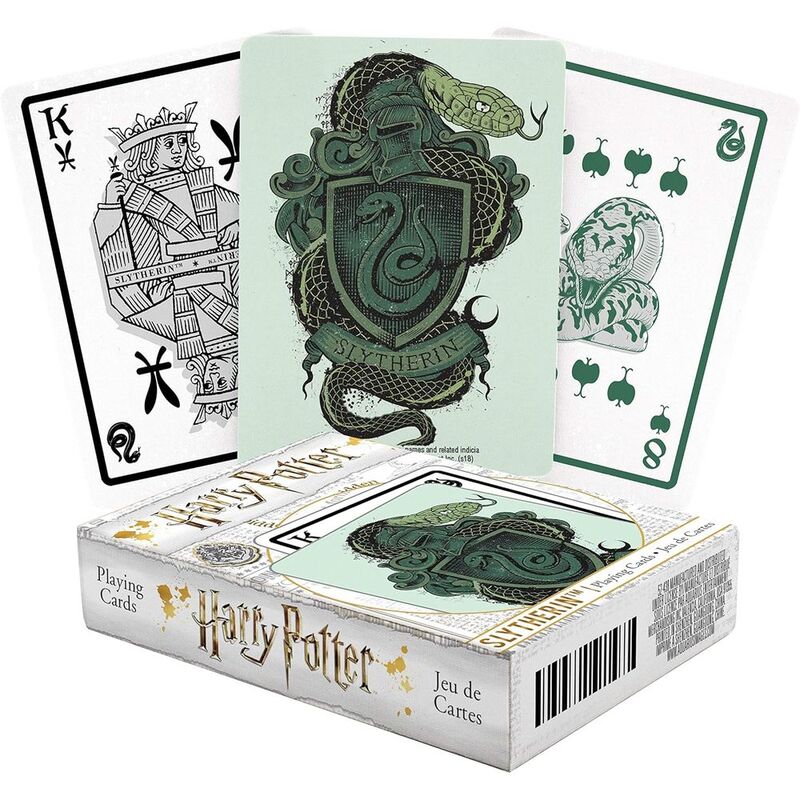 Aquarius Harry Potter Slytherin Playing Cards