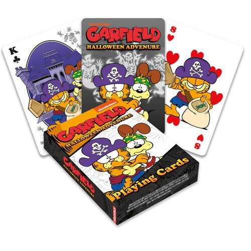 Aquarius Garfield Halloween Playing Cards
