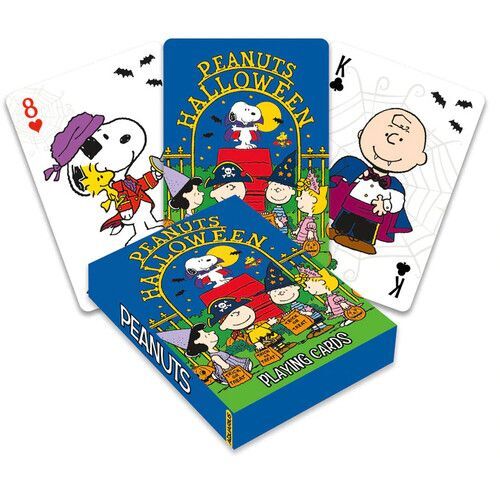 Aquarius Peanuts Halloween Playing Cards