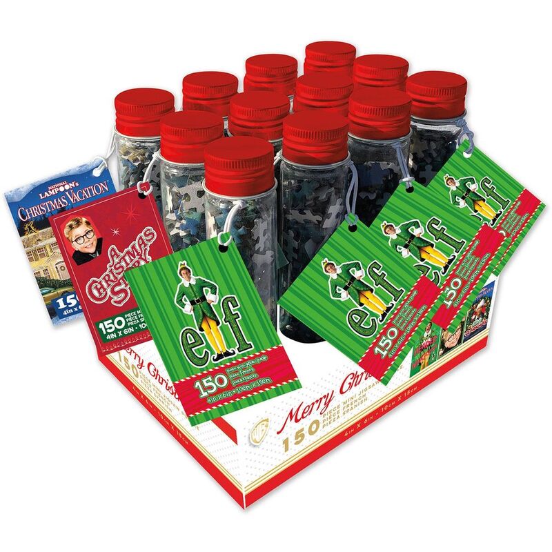 Aquarius Novelty Christmas Jigsaw Puzzle In A Tube (150 Pieces) (Assortment - Includes 1)