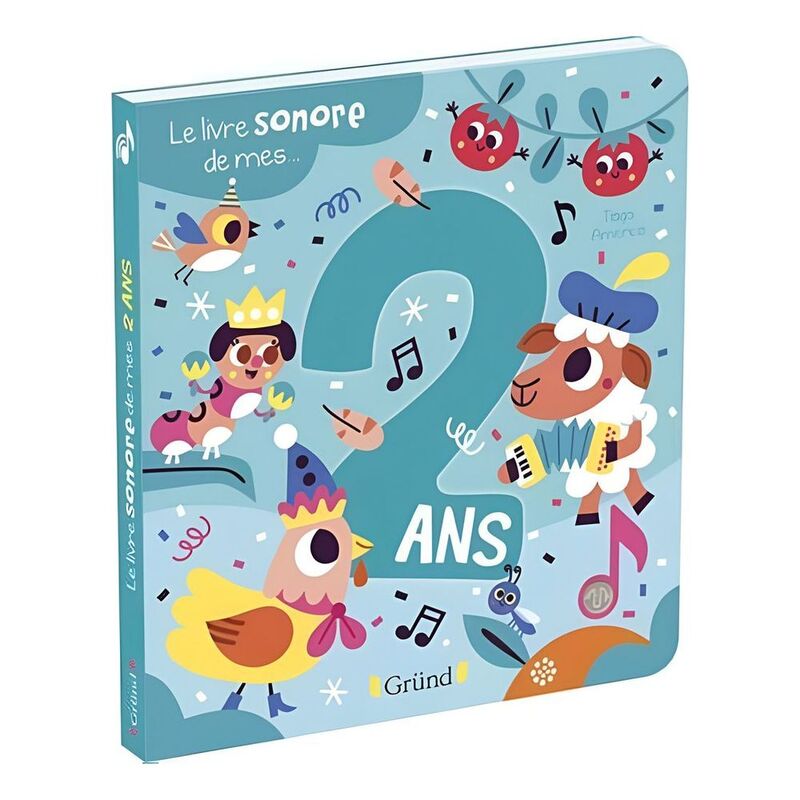 Le Livre Sonore De Mes 2 Ans - Livre Sonore Avec 6 Puces - Apartir De 2 Ans | Various Authors