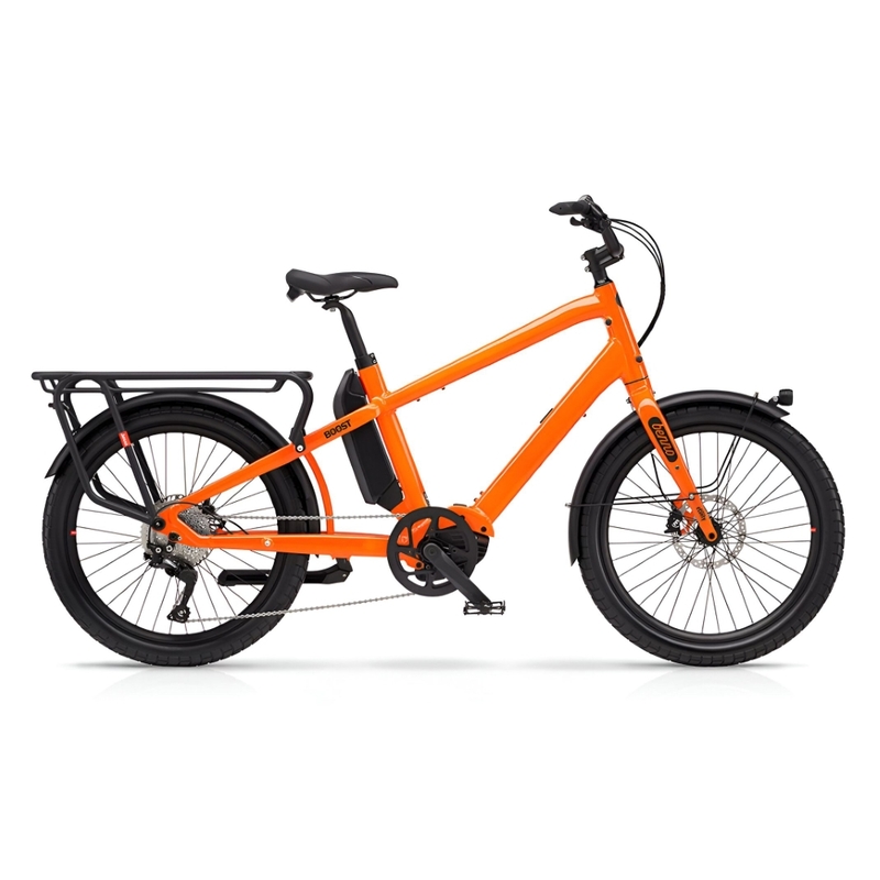 Benno Boost 10D Electric Bike Performance Speed Regular 500 Wh Neon Orange