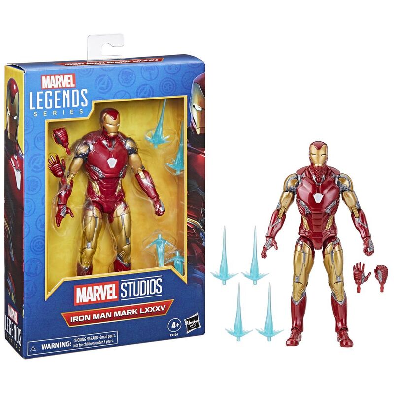 Hasbro Marvel Legend Series Iron Man Mark Lxxv Collectible 6-Inch Action Figure