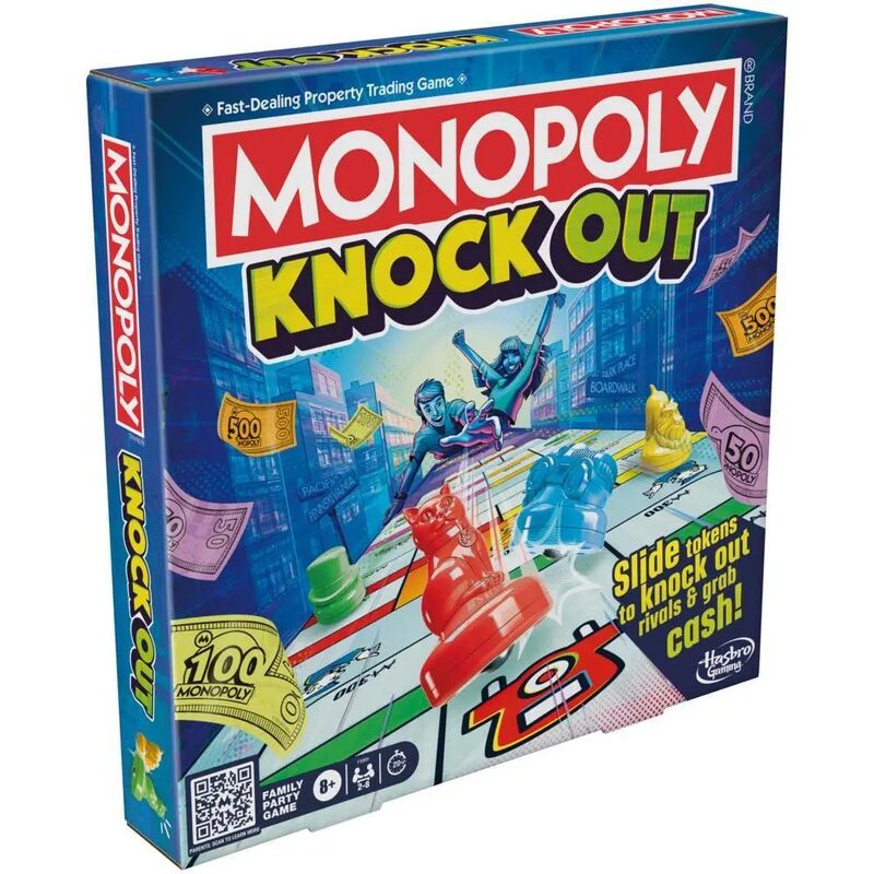 Hasbro Gaming Monopoly Knockout Board Game
