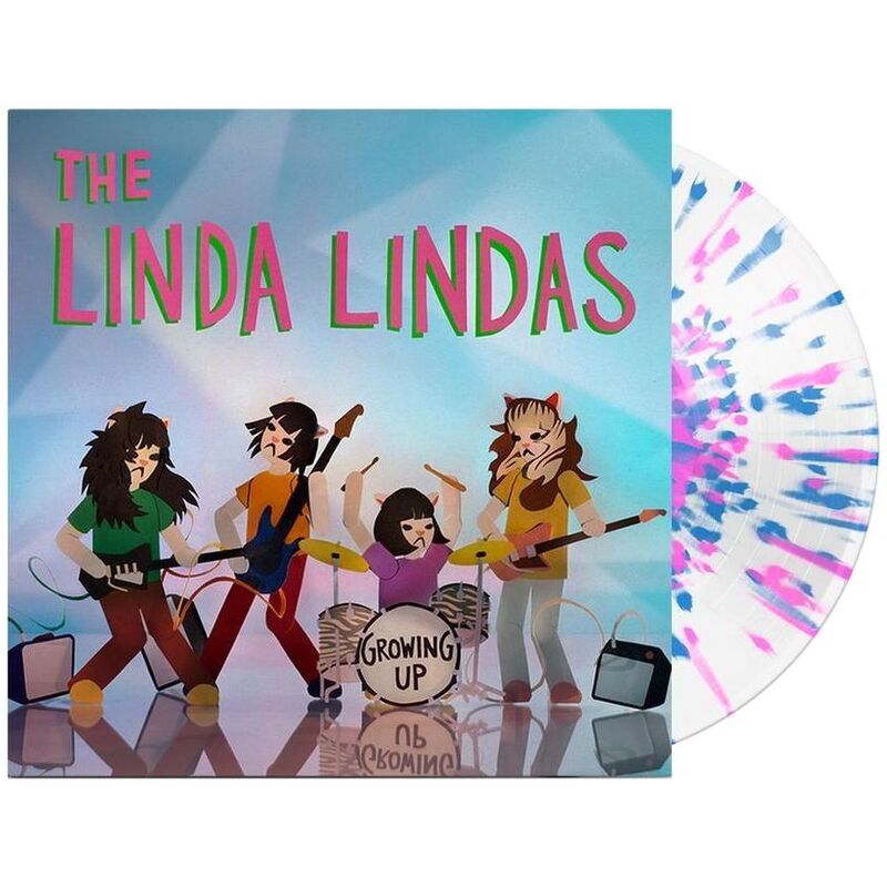 Growing Up (Clear With Blue Pink Splatter Colored Vinyl) (Limited Edition) | Linda Lindas