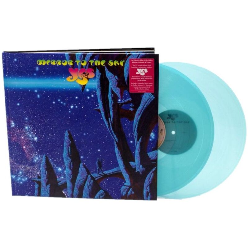 Mirror To The Sky (Blu-Ray + 2LP + 2CD With Artbook & Poster) (Blue Colored Vinyl) (Limited Edition) | Yes