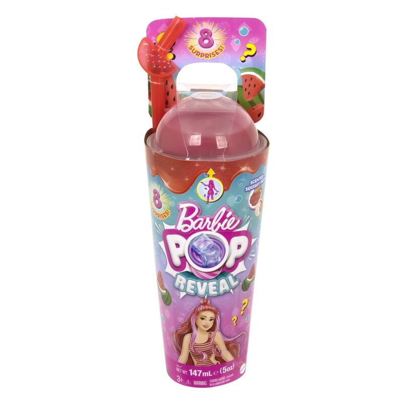 Barbie️ Pop Reveal Juicy Fruit Series Watermelon Doll