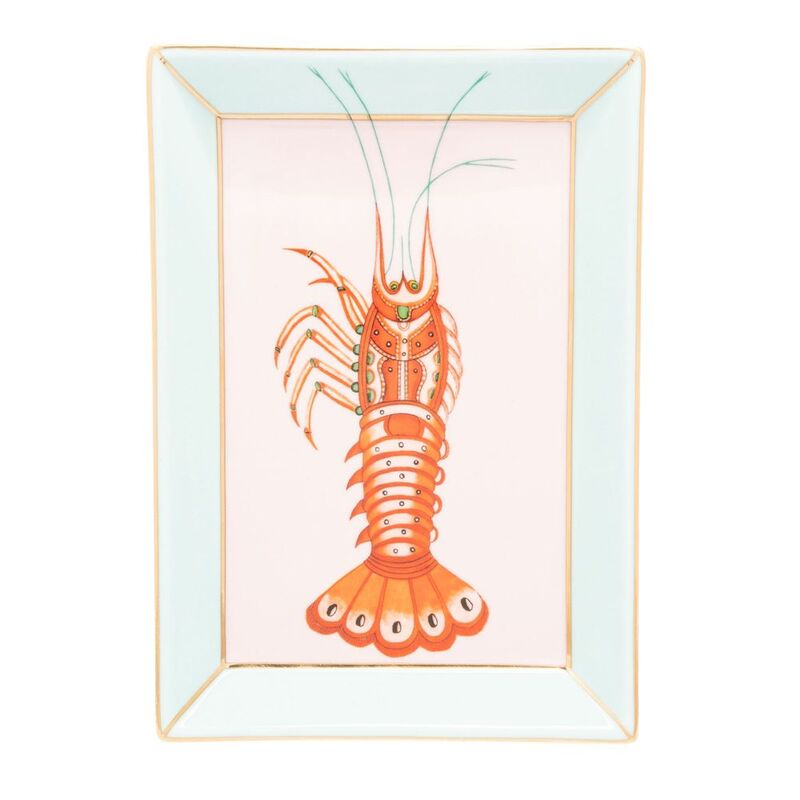 Yvonne Ellen Rectangular Trinket Dish - Lobster