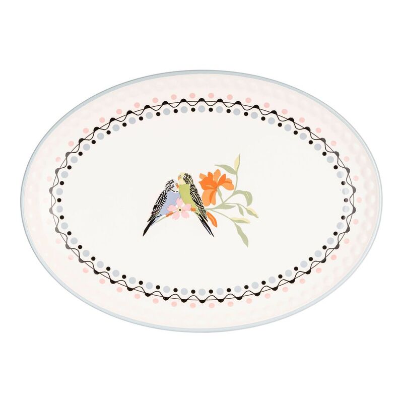 Cath Kidston Painted Table Ceramic Oval Platter 36 cm