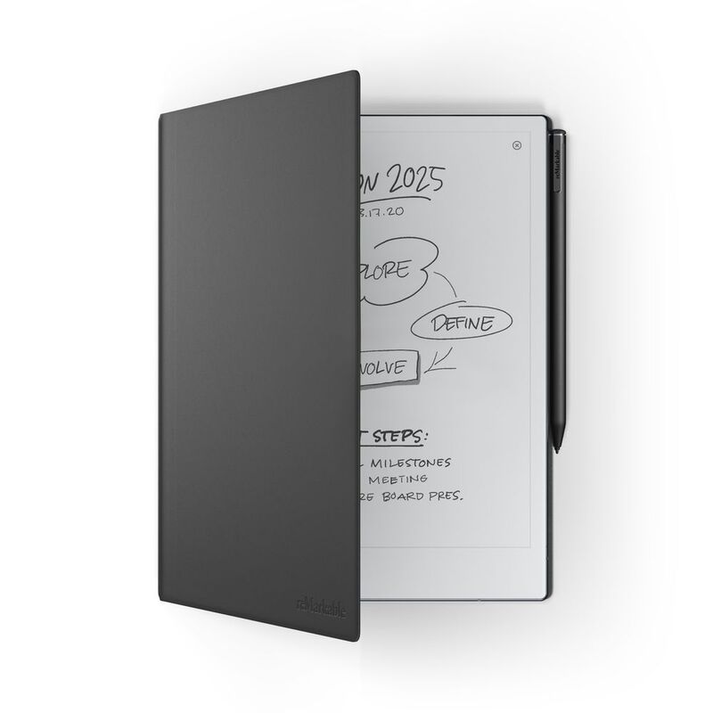 reMarkable Book Folio - Premium Leather - Black