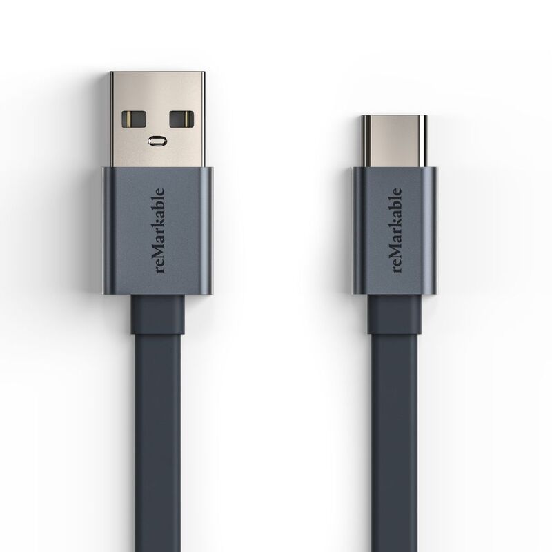 reMarkable USB-A to USB-C Cable - 1 m - Dark Gray