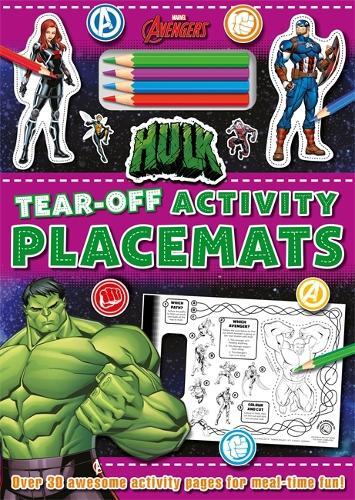 Marvel Avengers Hulk - Tear-Off Activity Placemats | Igloo Books