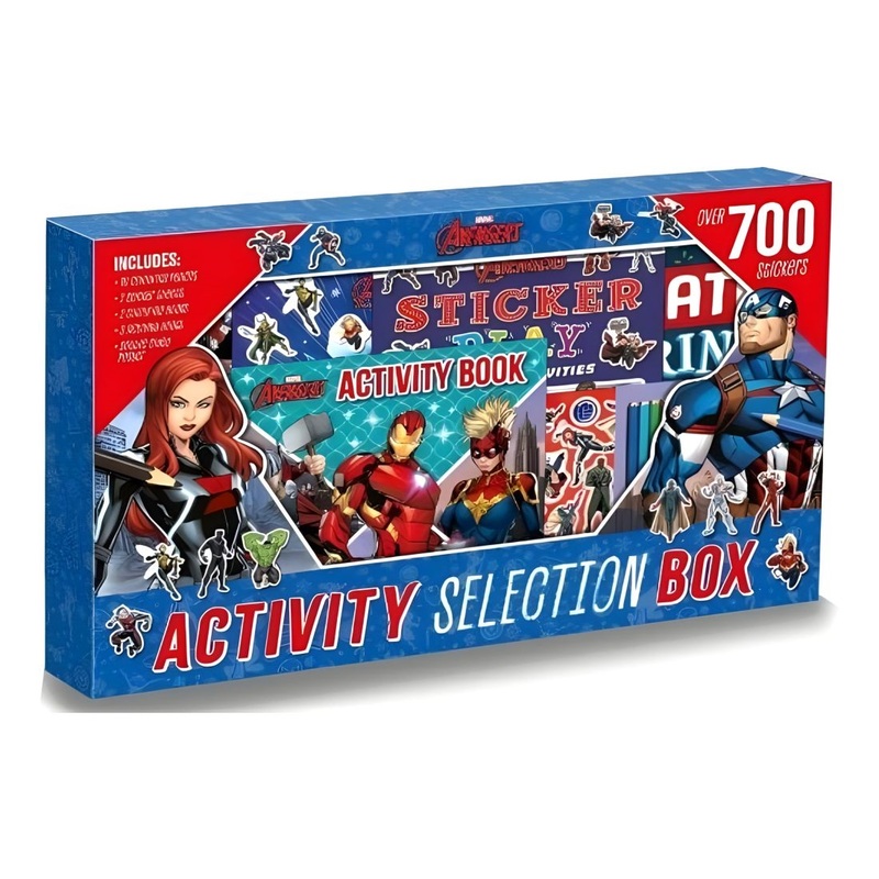 Marvel Avengers Story Activity Selection Box | Igloo Books