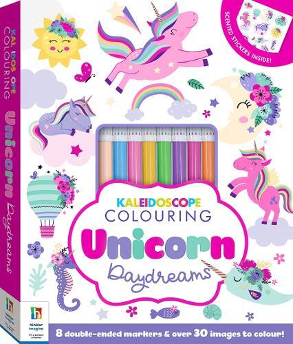 Kaleidoscope Colouring Kit - Unicorn Daydreams | Hinkler Books